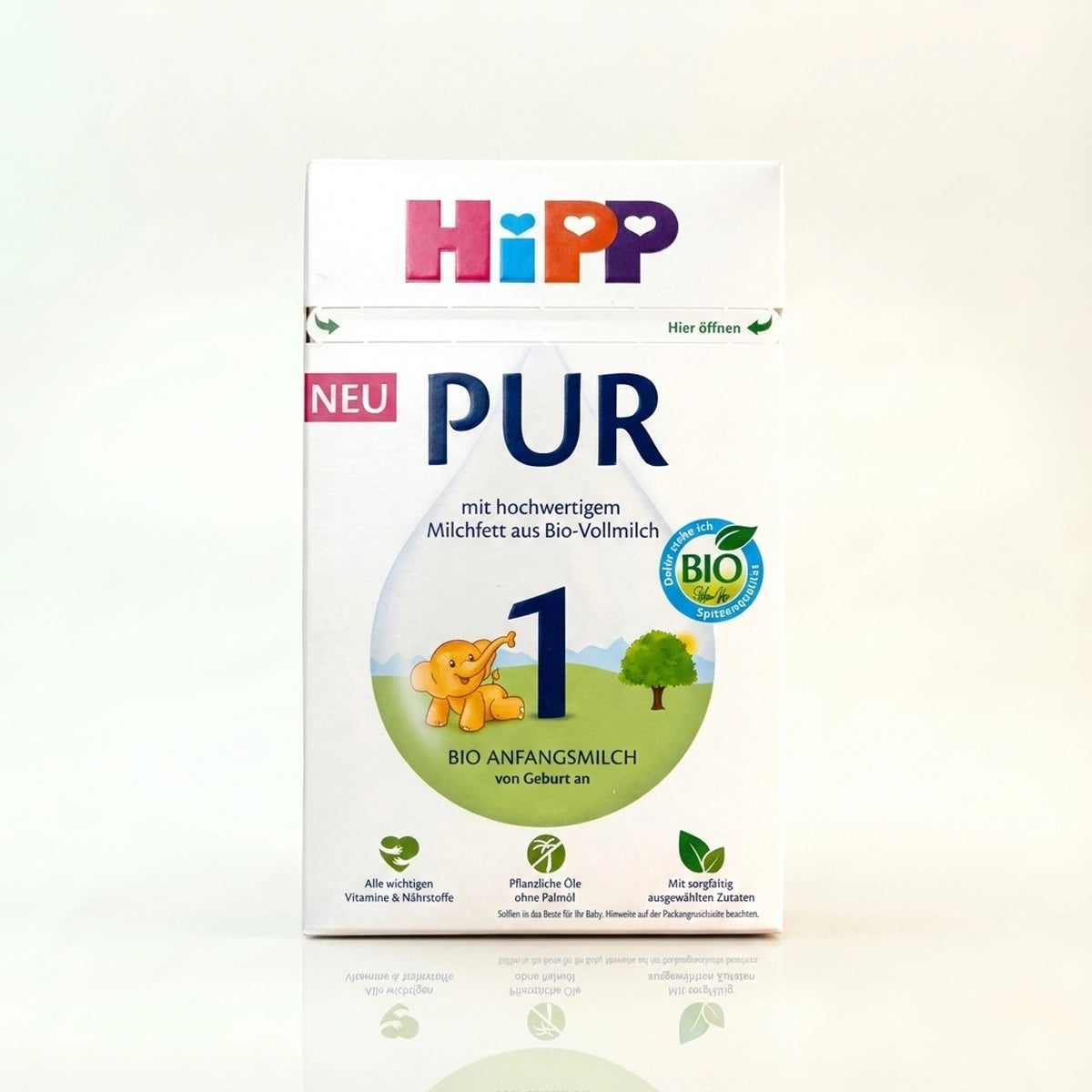 HiPP 1 PUR Organic Formula | Stage 1 (0-6 Months) | Palm Oil Free