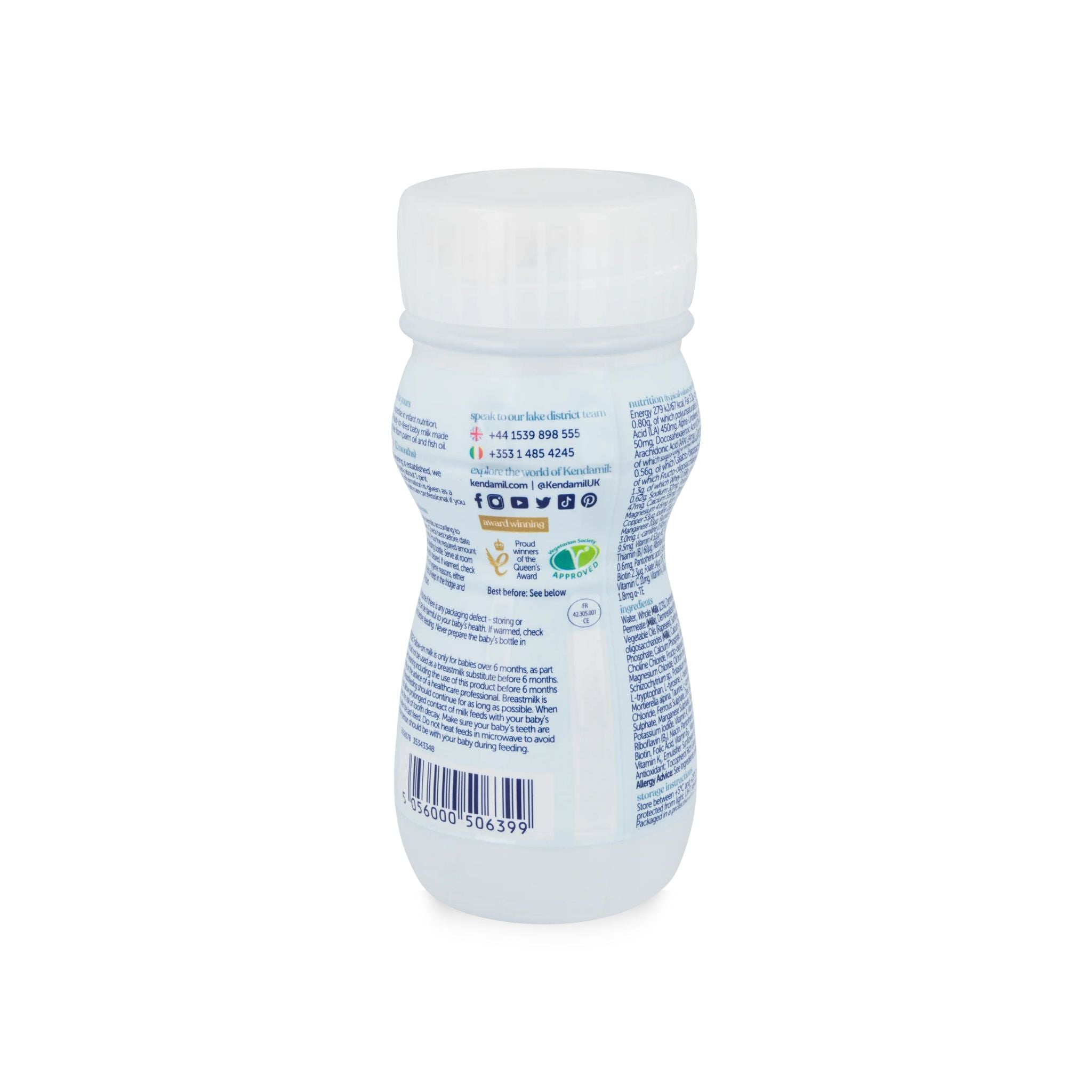 Kendamil Classic Follow-on Milk Stage 2 Ready To Feed (250ml) | Organic Formula Hub