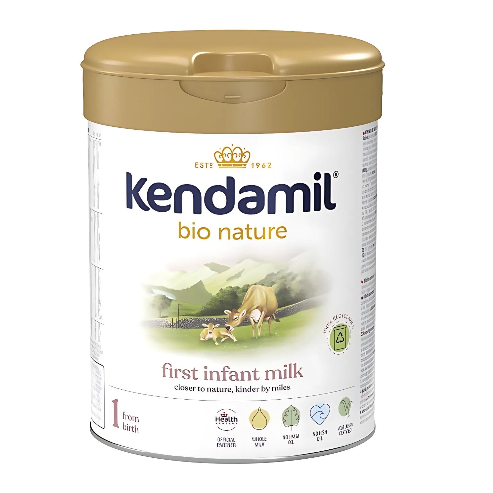 Kendamil EU Bio Nature Organic Stage 1 Formula | Organic Formula Hub