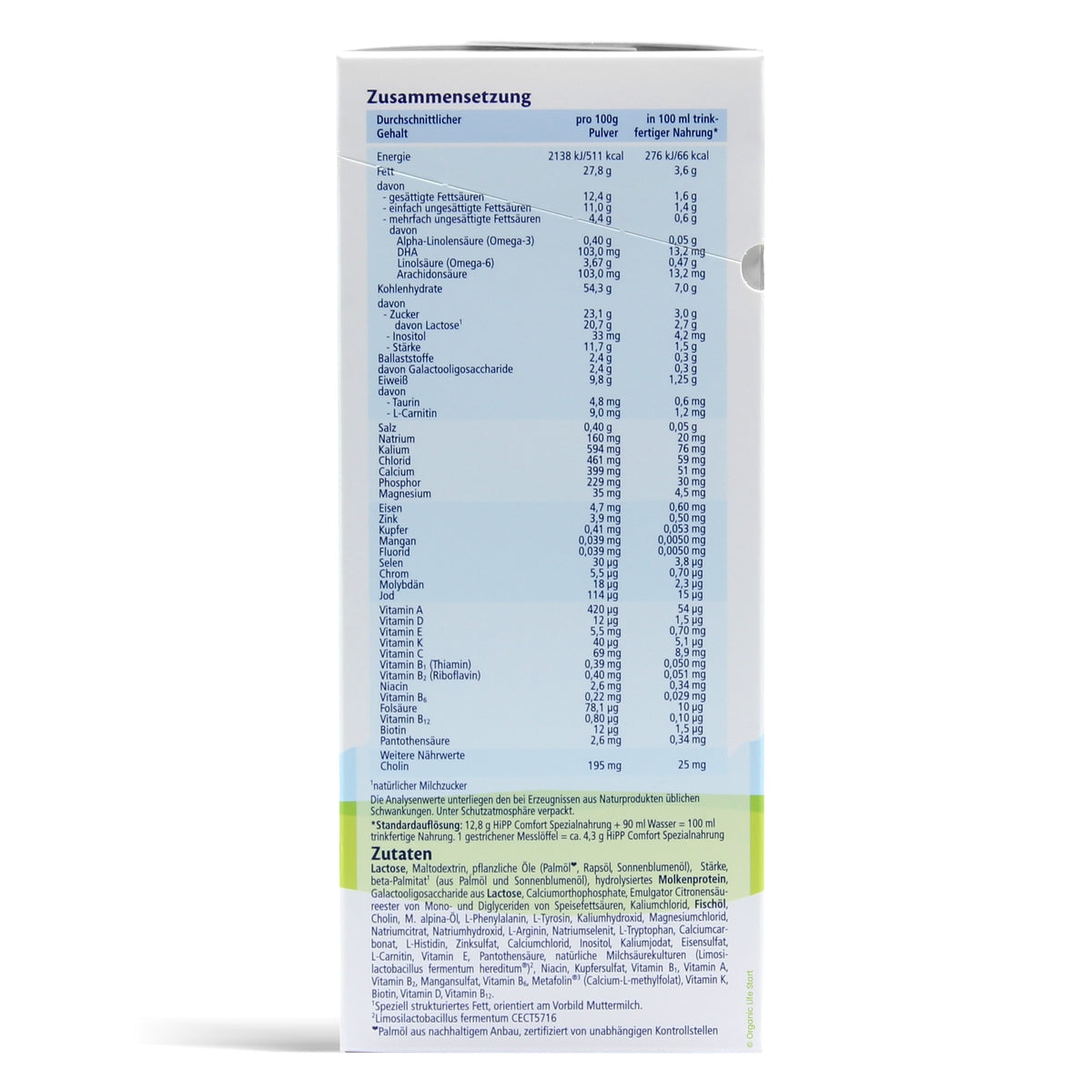 HiPP Comfort Formula | Organic Formula Hub