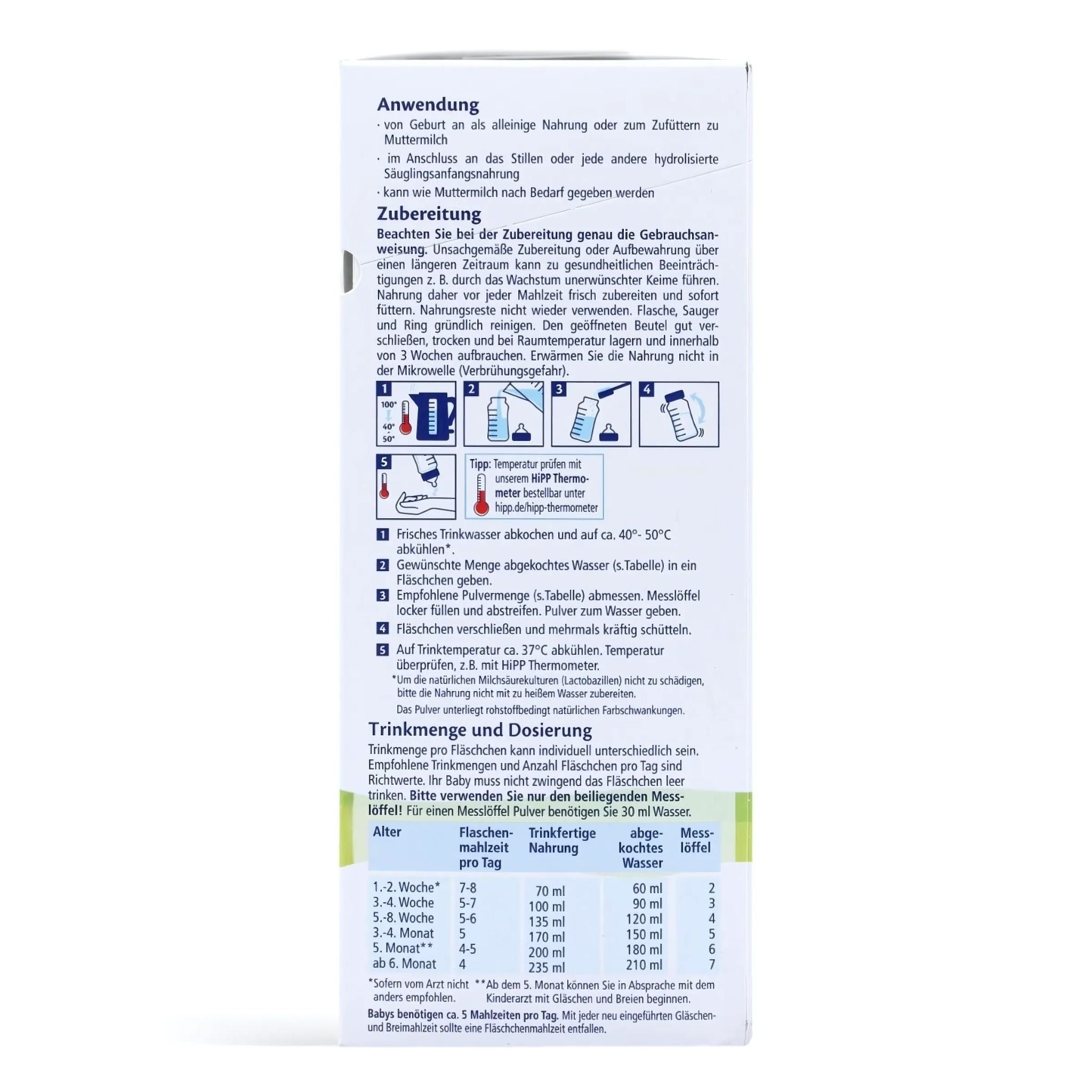 HiPP Hypoallergenic PRE | Organic Formula Hub