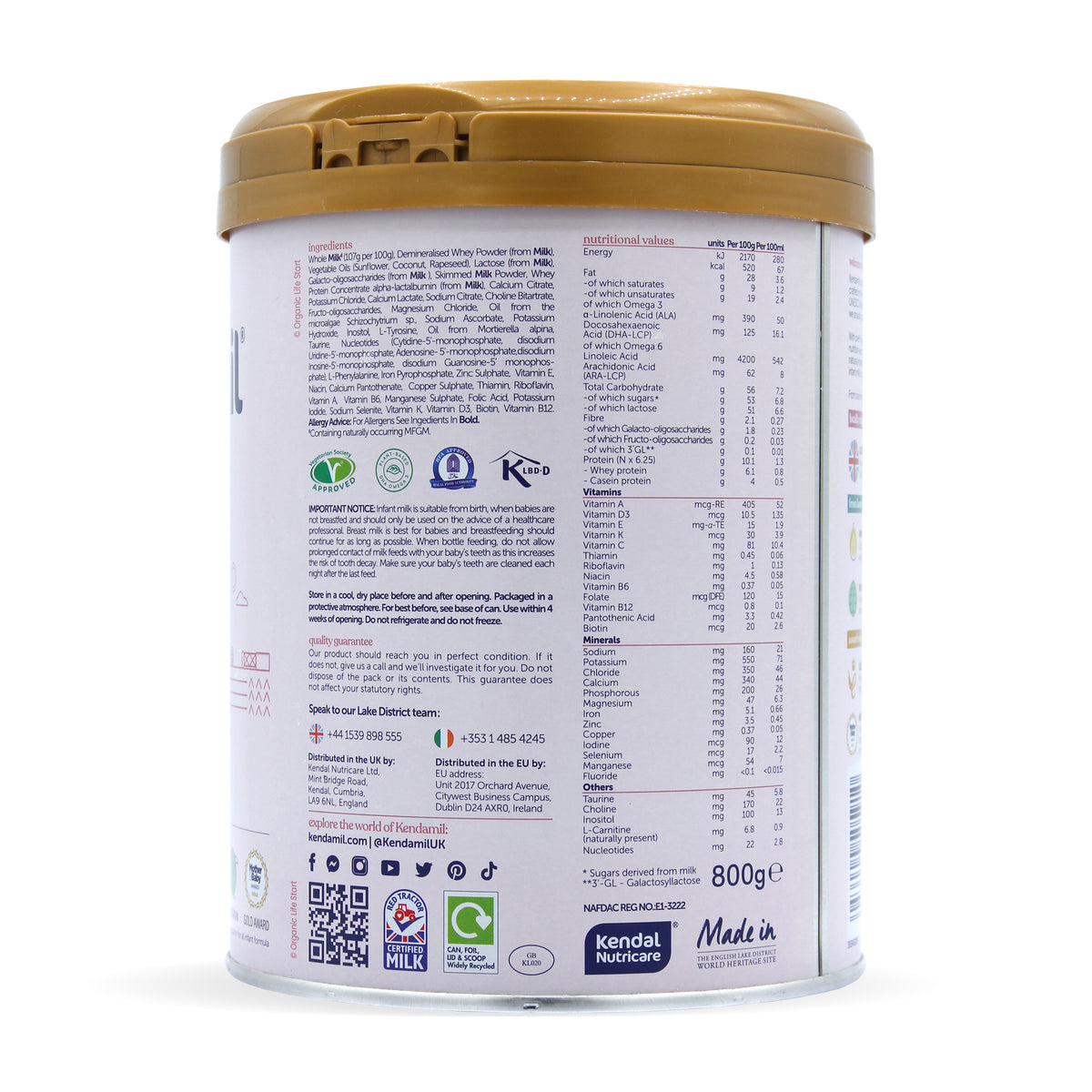 Kendamil Premium Classic EU First Infant Milk | Organic Formula Hub