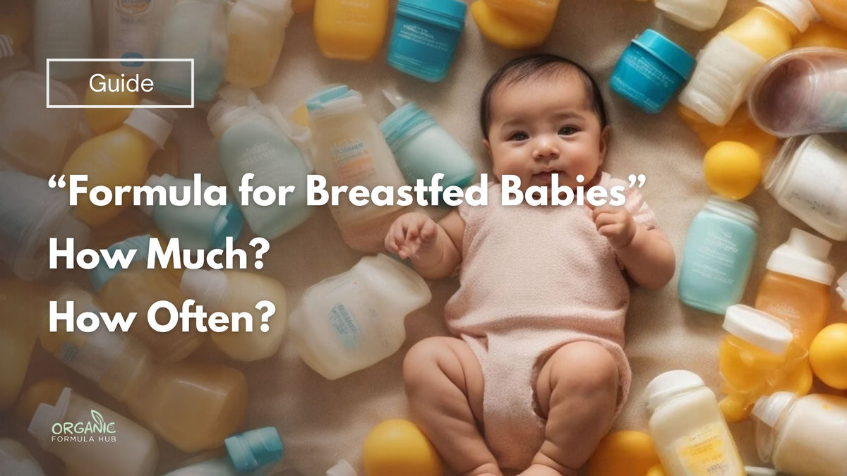 Formula for Breastfed Babies - How Much and How Often? | Organic Formula Hub