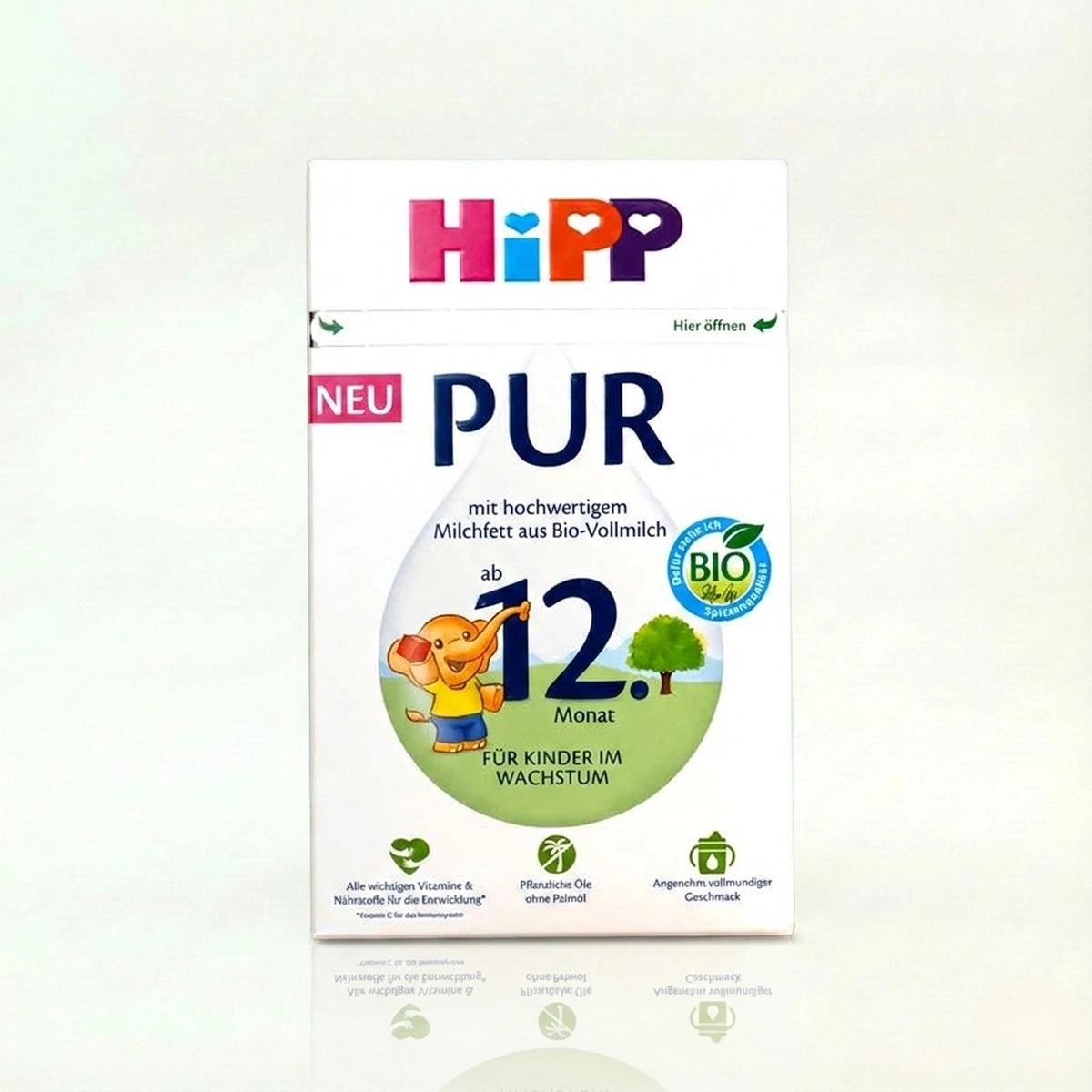 HiPP-4-PUR-Organic-Kindermilch-Toddler-Formula-Stage-4-Packaging-Front | Organic Formula Hub