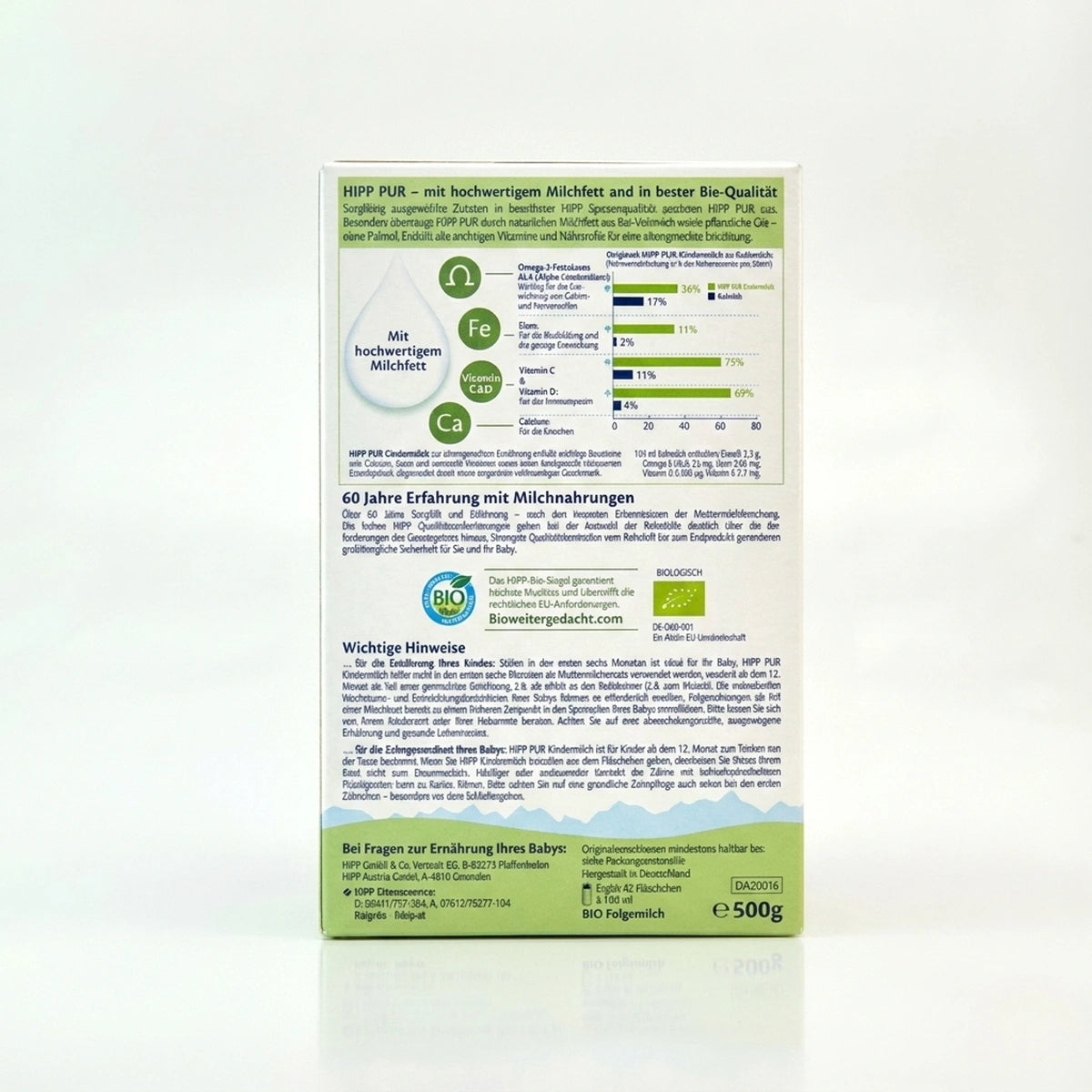 HiPP-4-PUR-Organic-Kindermilch-Toddler-Formula-Stage-4-Packaging-Back | Organic Formula Hub