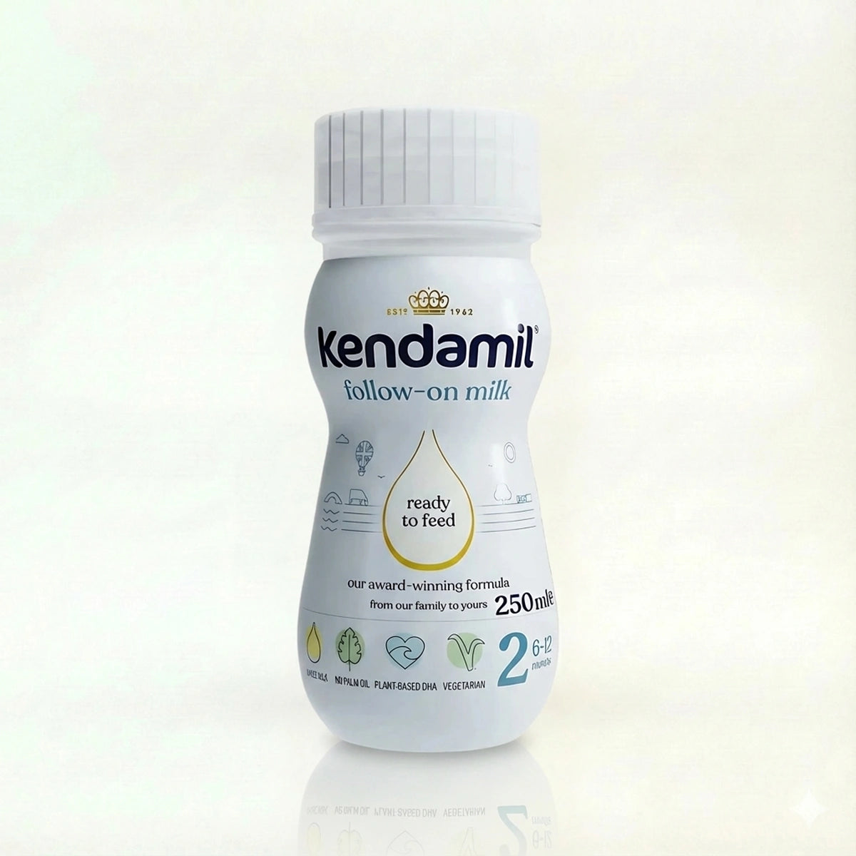 Kendamil Classic Follow-on Milk Stage 2 Ready To Feed (250ml) | Organic Formula Hub