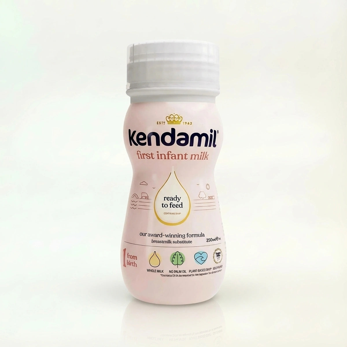 Kendamil Organic Ready to Feed Stage 1 Formula (250ml) | Organic Formula Hub