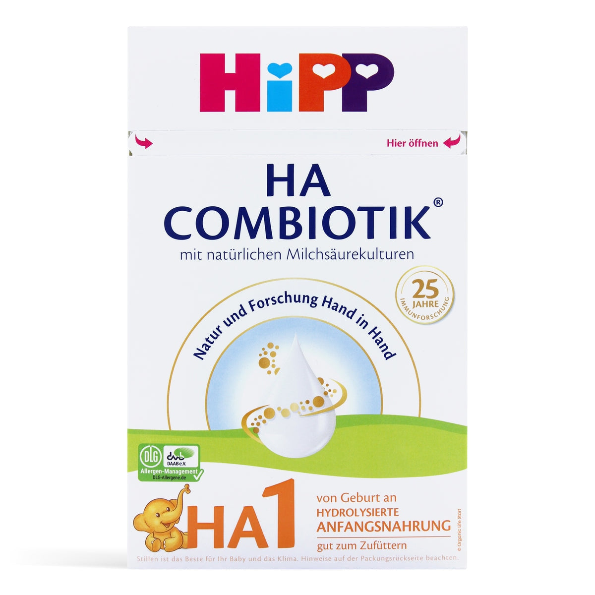 HiPP HA Combiotik Baby Formula Stage 1 | Organic Formula Hub