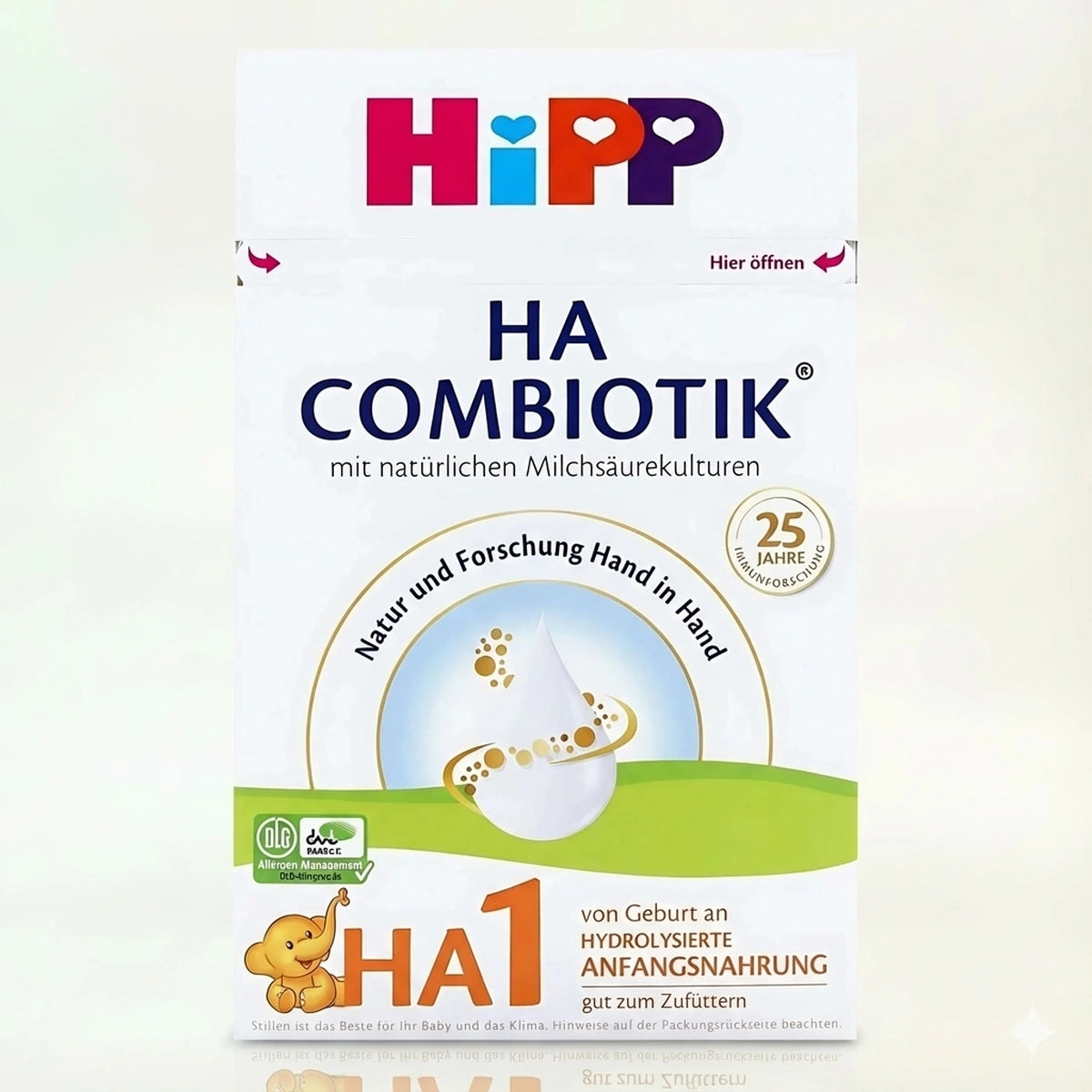 HiPP HA Combiotik Baby Formula Stage 1 preparation instructions | Organic Formula Hub