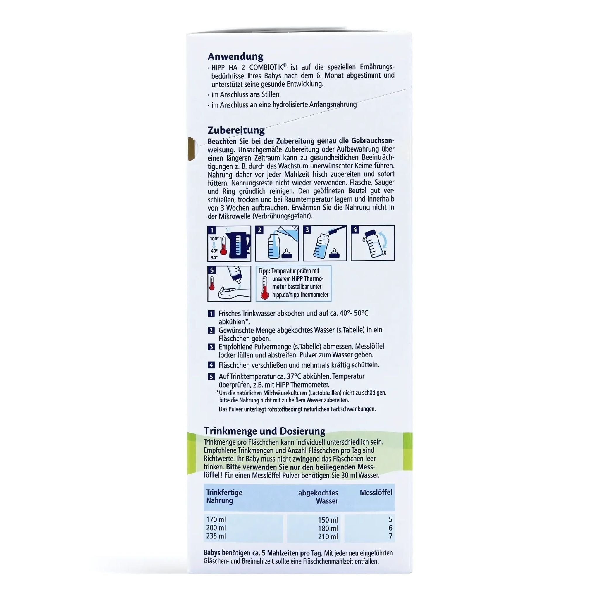 HiPP HA Combiotic Stage 2 Formula | Oragnic Formula Hub