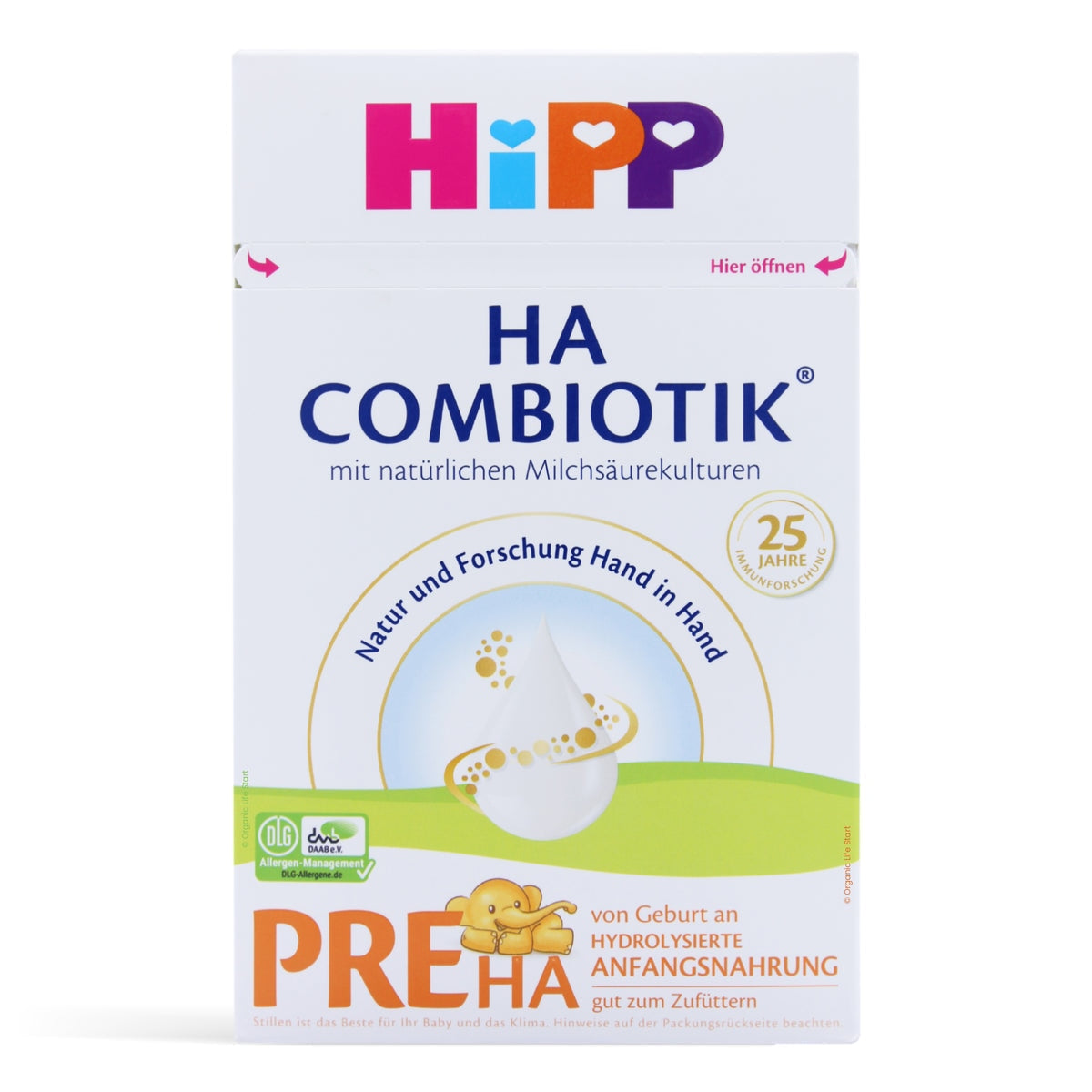 HiPP HA Combiotik PRE Baby Formula | Organic Formula Hub