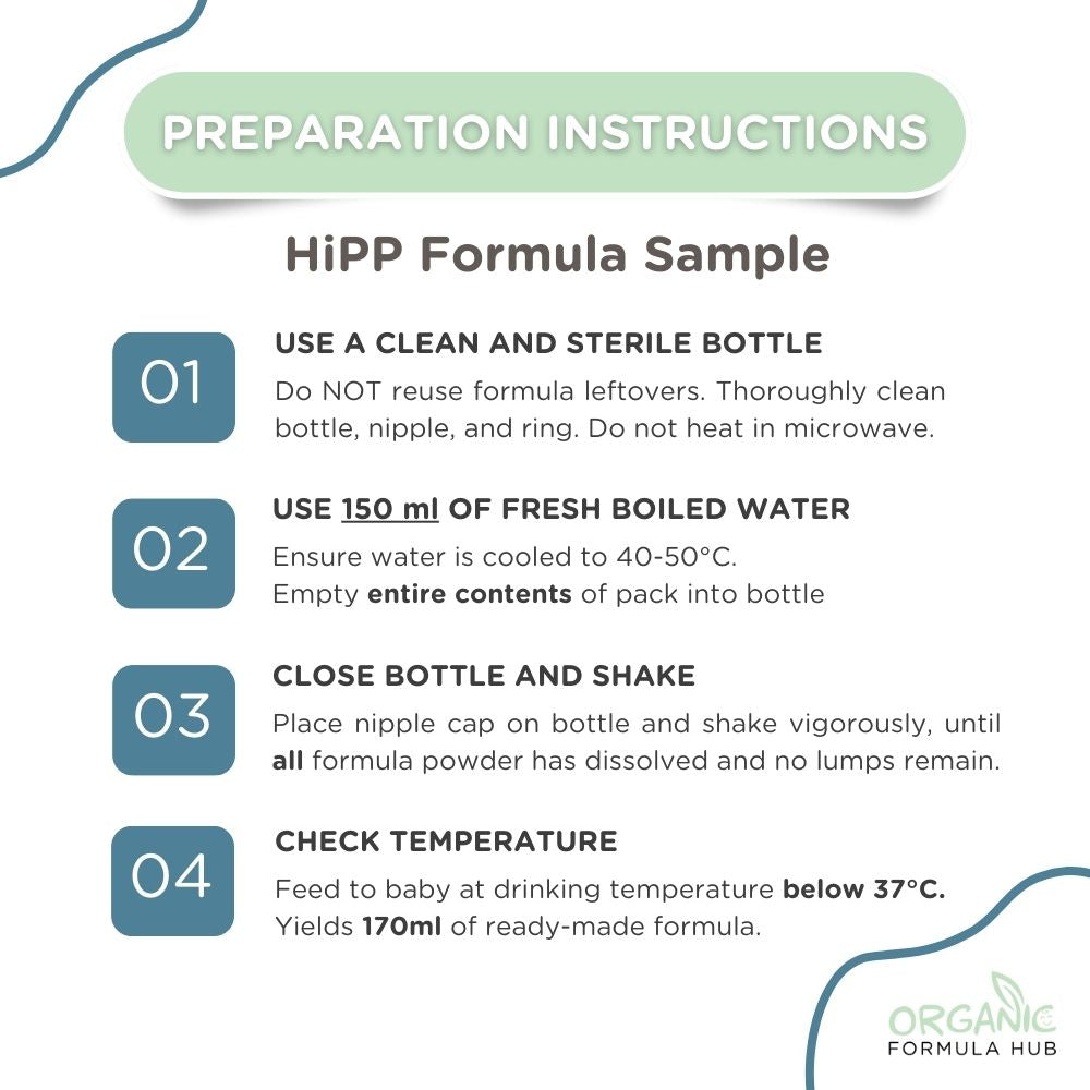 Hipp Sample HiPP Hypoallergenic HA (Sample Size) – Organic Formula Hub