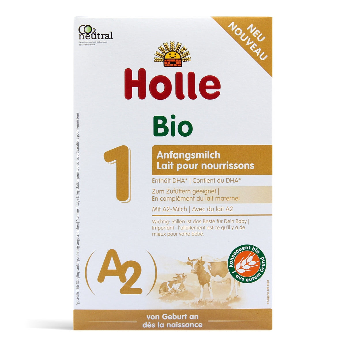 Holle Bio Organic A2 Stage 1 Baby Formula | Organic Formula Hub