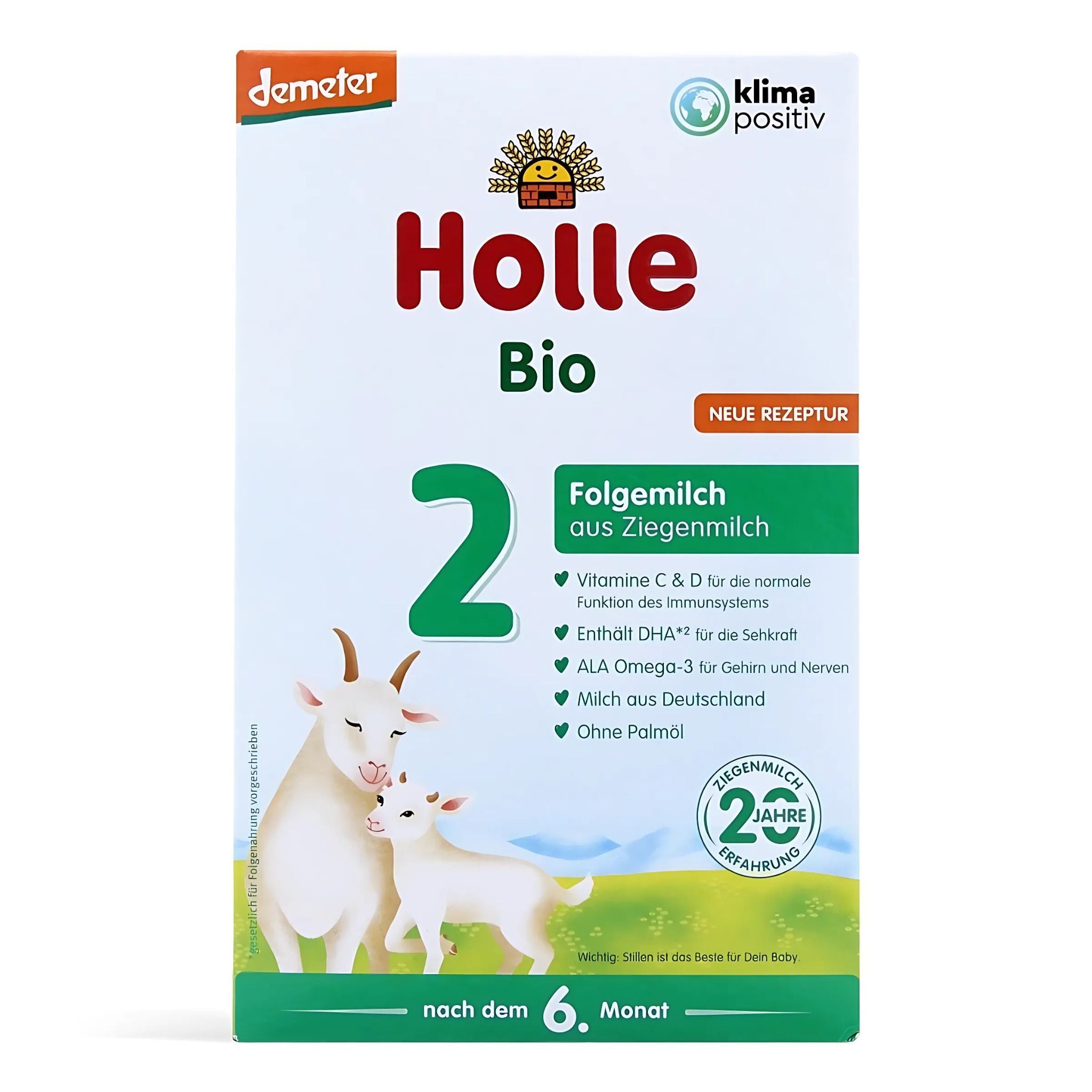 Holle Organic Goat Milk Formula Stage 2 | Organic Formula Hub