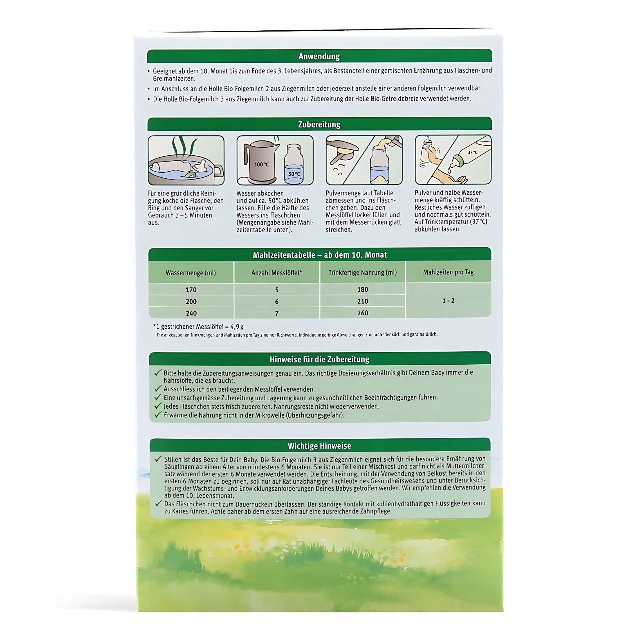 Holle Organic Goat Milk Formula Stage 3 | Organic Formula Hub