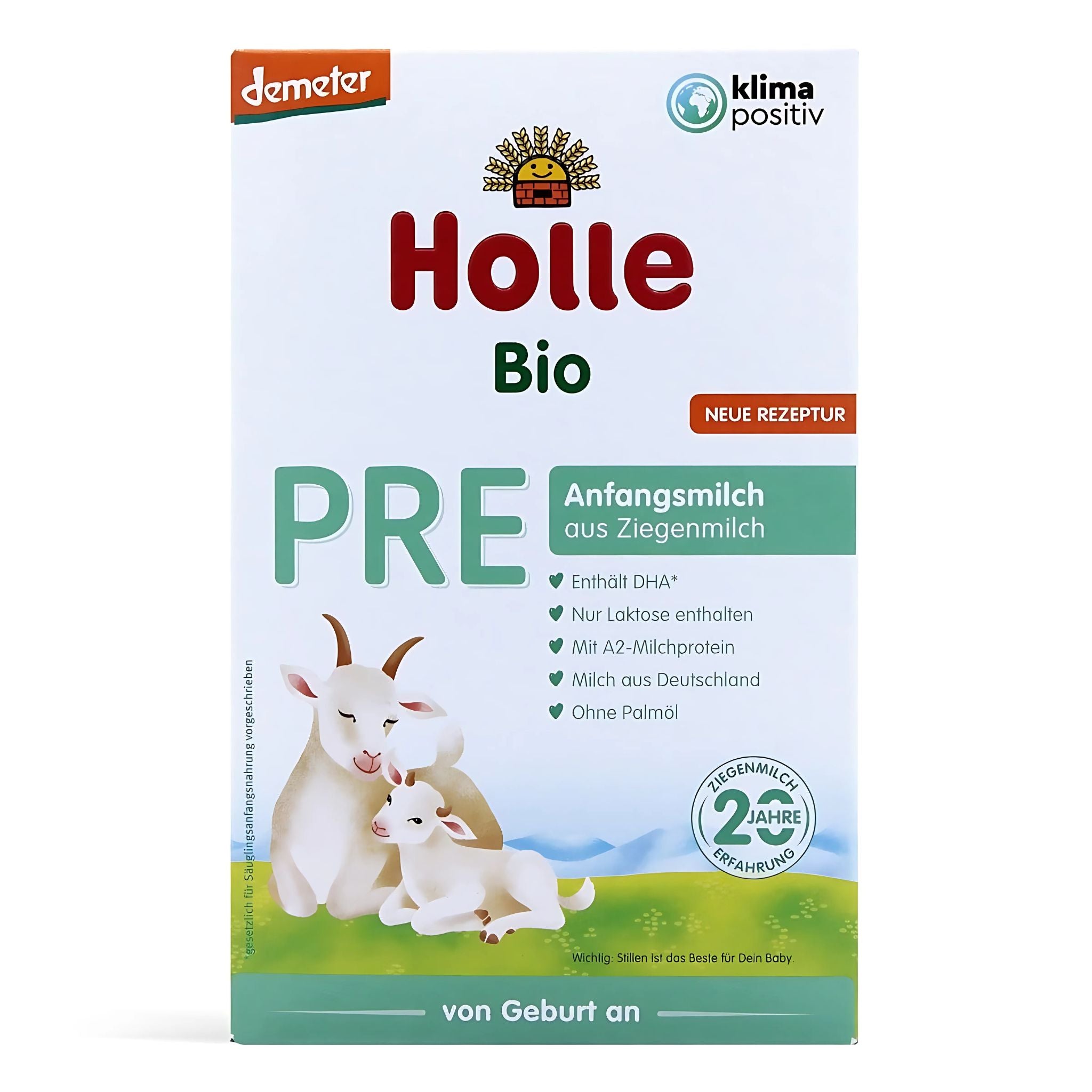 Holle Organic Goat Formula Stage PRE | Organic Formula Hub