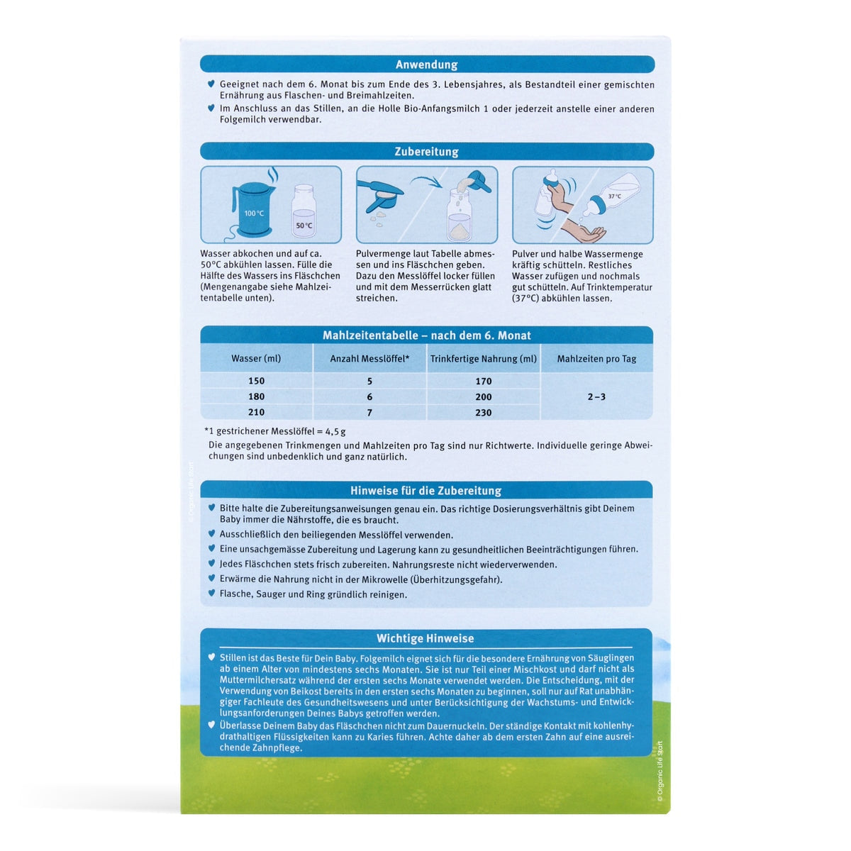 Holle Bio Stage 2 Formula Baby Formula | Organic Formula Hub