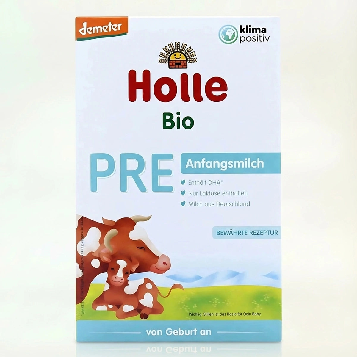 Holle PRE Infant Formula preparation instructions | Organic Formula Hub 